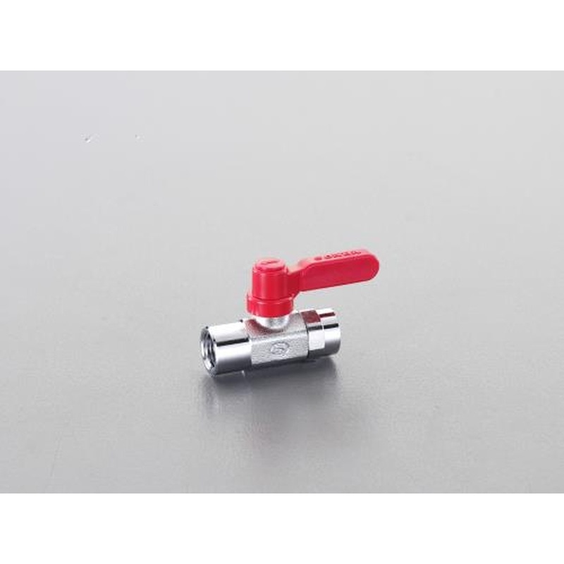 エスコ EA425AG-3 Rc3/8”xRc3/8”ミニボールバルブ(ロングハンドル) 1個（ご注文単位1個）【直送品】