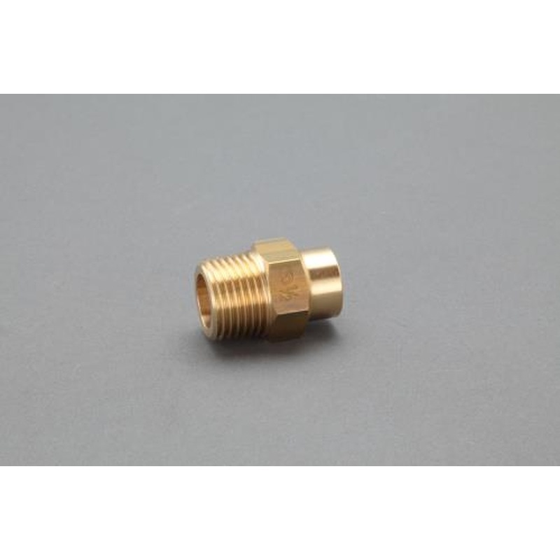 エスコ EA432RC-3 R1/2”x12.70mmアダプター(雄) 1個(ご注文単位1個)【直送品】