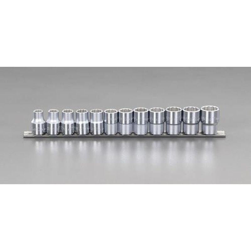 エスコ EA618KK-2 1/2”DRソケットセット 1個（ご注文単位1個）【直送品】