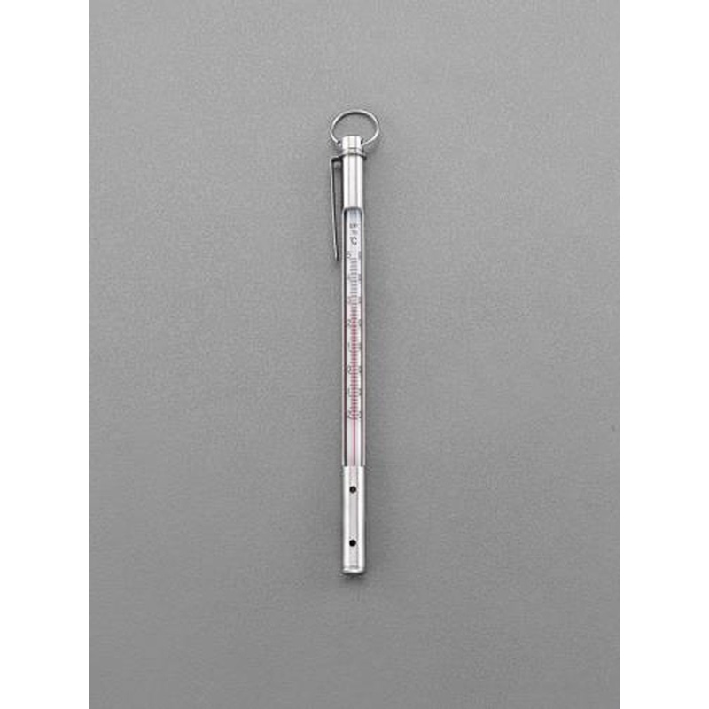エスコ EA722AS-50 -20C゜~50℃棒状温度計(ケース付) 1個（ご注文単位1個）【直送品】