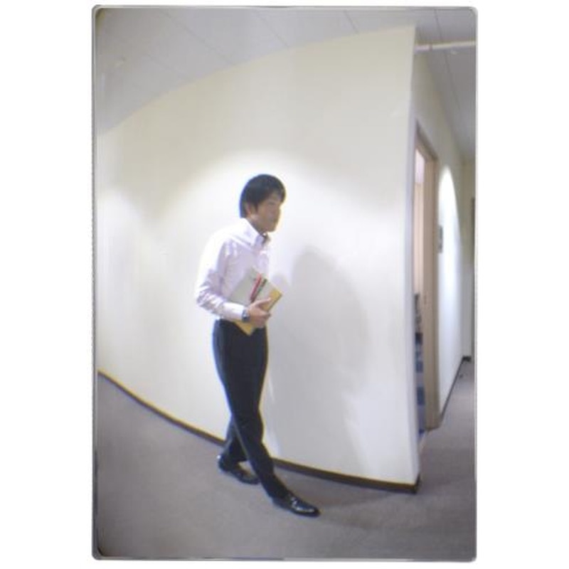 エスコ EA724ZM-2 230x330mm通路用ミラー(片側用/両面テープ) 1個（ご注文単位1個）【直送品】