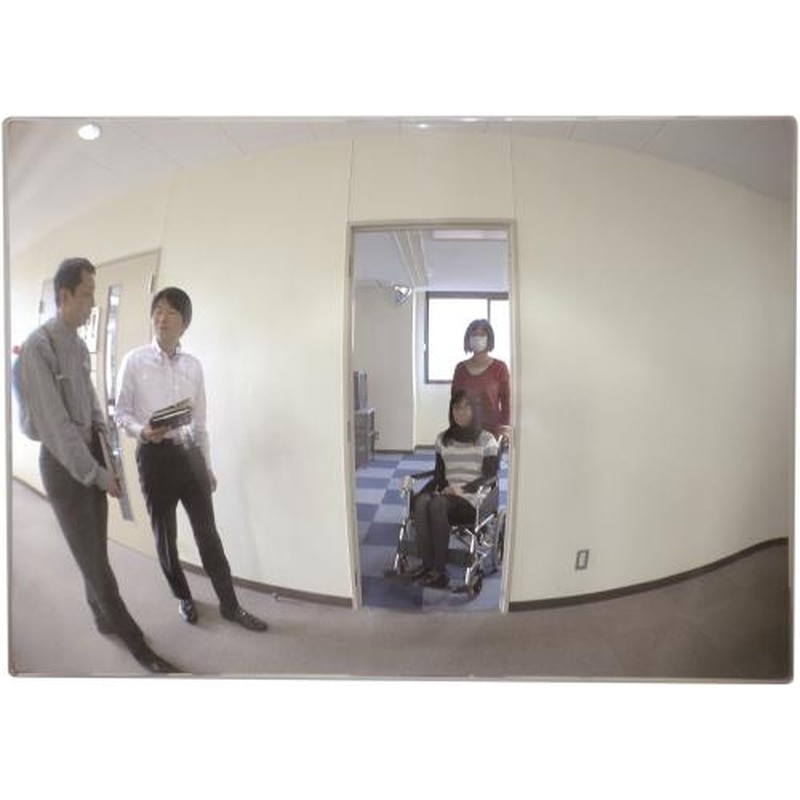 エスコ EA724ZM-7 460x330mm通路用ミラー(左右用/両面テープ) 1個（ご注文単位1個）【直送品】