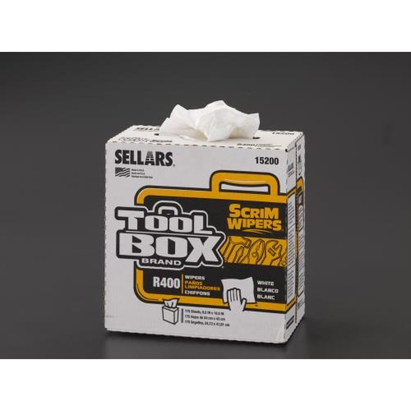 エスコ EA929AC-56 241x419mm工業用ワイパー(艶出し用/175枚) 1個（ご注文単位1個）【直送品】