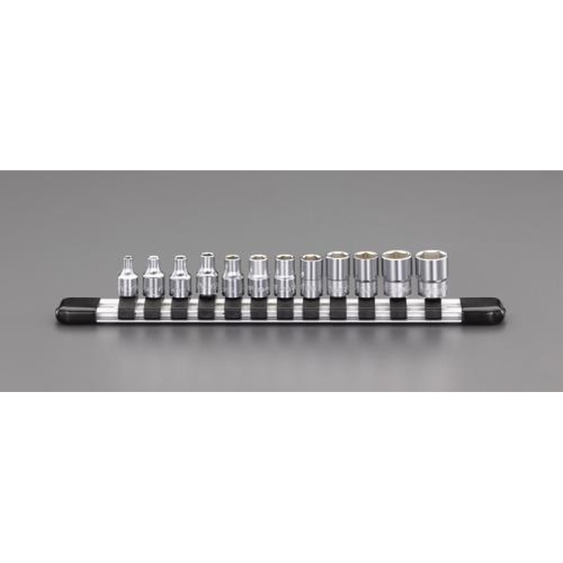 エスコ EA618HK-100 1/4”DRソケットセット 1個（ご注文単位1個）【直送品】