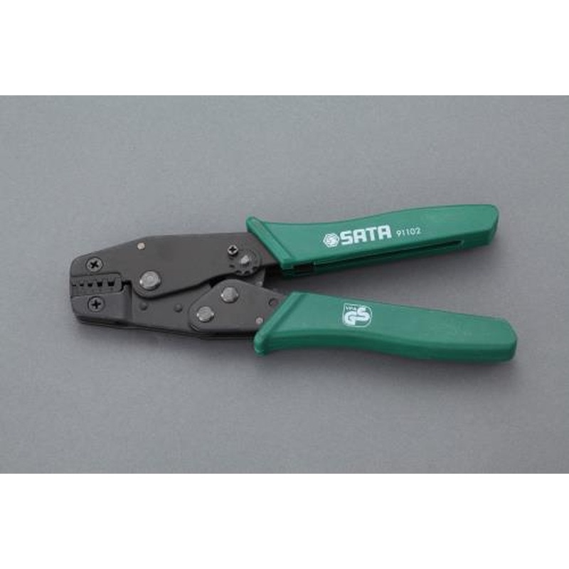 エスコ EA682JC-1 0.5-6mm2圧着ペンチ(フェルール端子用) 1個（ご注文単位1個）【直送品】