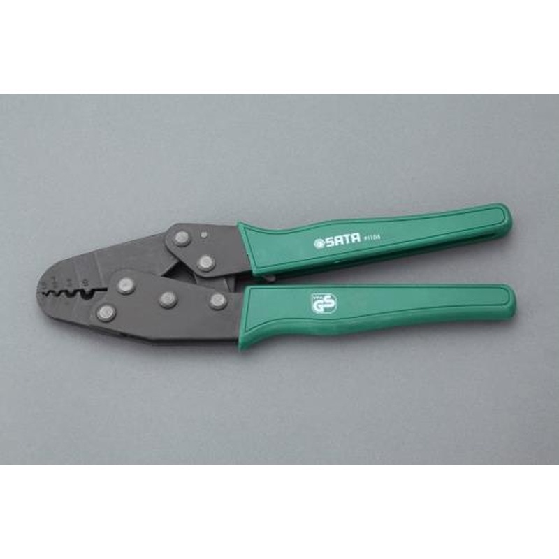 エスコ EA682JC-3 0.25-10mm2圧着ペンチ(裸端子用) 1個（ご注文単位1個）【直送品】