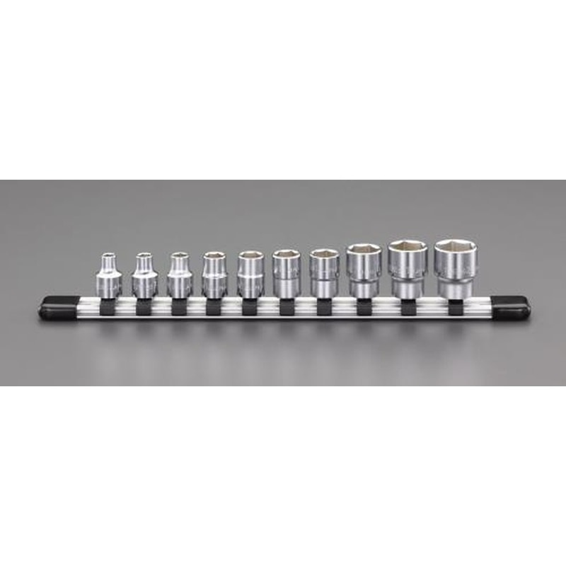 エスコ EA618JK-2 3/8”DRソケットセット 1個（ご注文単位1個）【直送品】