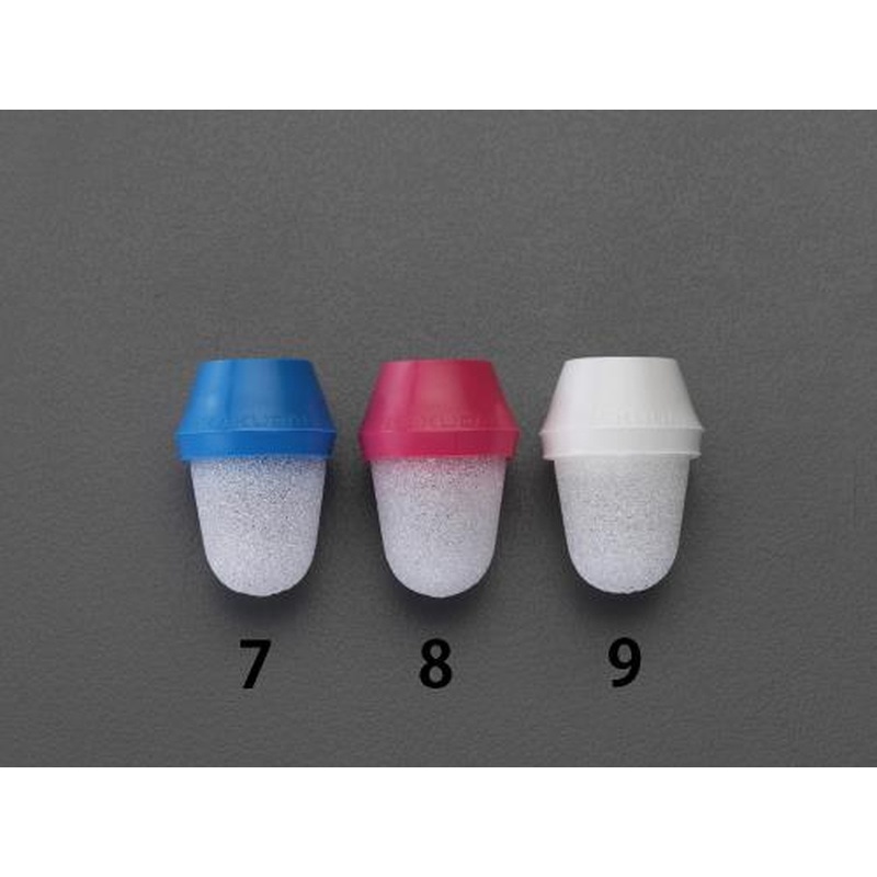 エスコ EA468BY-8 15-22mm水栓泡沫ヘッド(レッド) 1個(ご注文単位1個)【直送品】