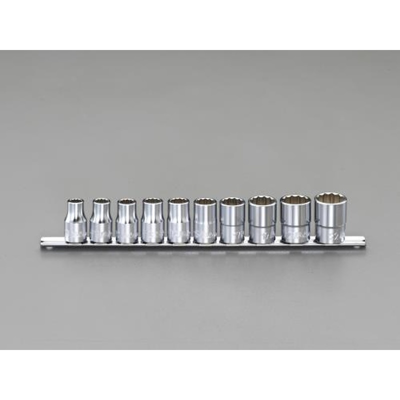 エスコ EA618C-26 1/2”DRソケットセット 1個(ご注文単位1個)【直送品】