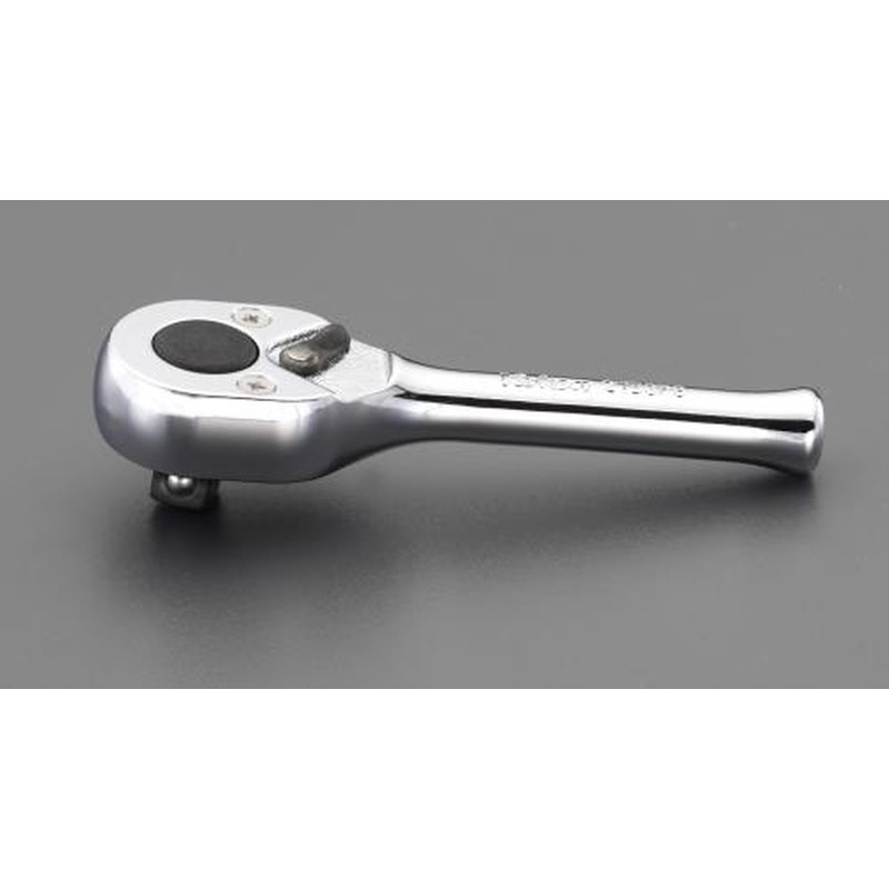 エスコ EA618AA-4 1/4”DR/75mmラチェットハンドル(ショート) 1個（ご注文単位1個）【直送品】