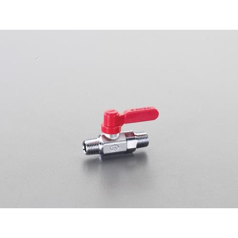 エスコ EA425AG-24 R1/2”xR1/2”ミニボールバルブ(ロングハンドル) 1個(ご注文単位1個)【直送品】
