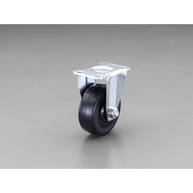 エスコ EA986PT-1 50mmキャスター(固定金具付) 1個（ご注文単位1個）【直送品】