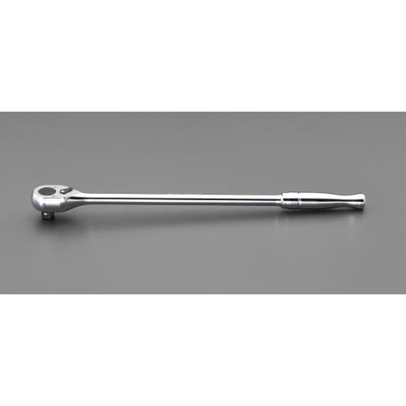 エスコ EA618CA-28 1/2”DRx410mmラチェットハンドル 1個（ご注文単位1個）【直送品】