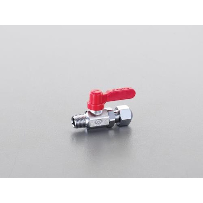 エスコ EA425AG-41 R1/8”x6.0mmミニボールバルブ(ロングハンドル) 1個(ご注文単位1個)【直送品】