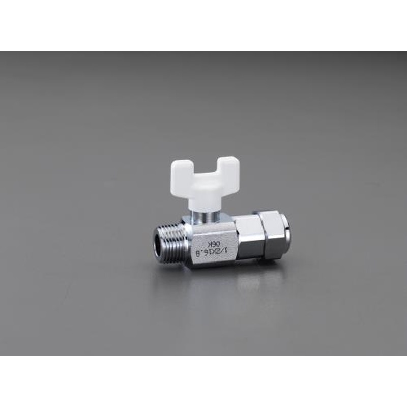 エスコ EA424CE-6 R3/4”xφ16フレキ管バルブ 1個（ご注文単位1個）【直送品】