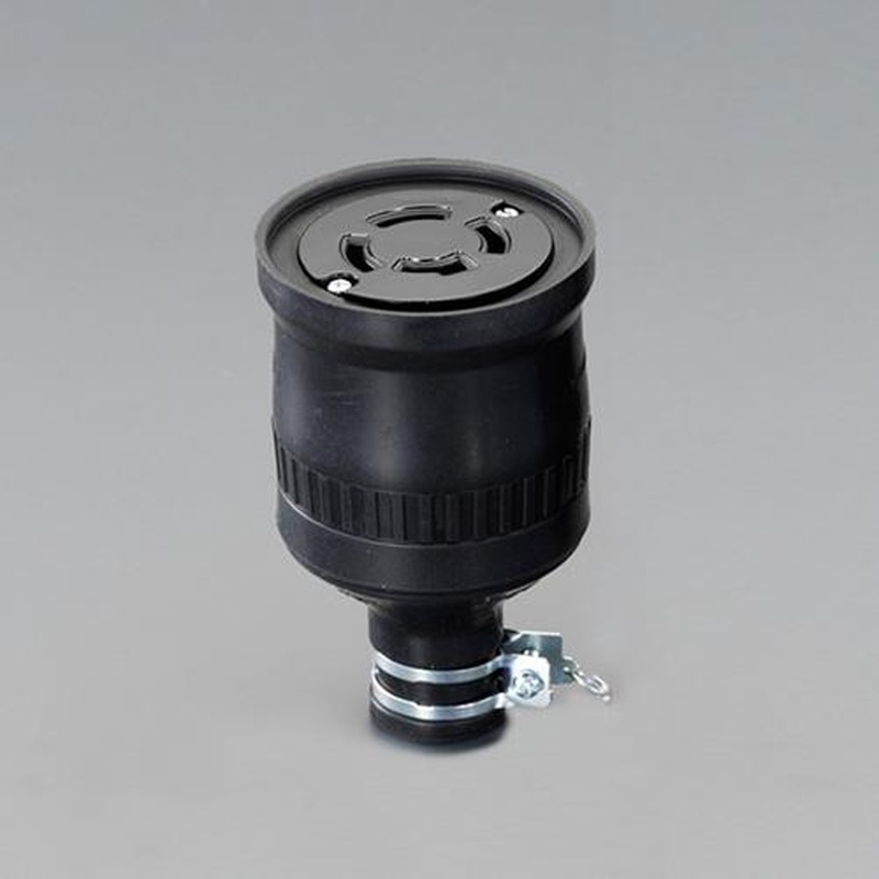 エスコ EA940BZ-134 250V/20A防水型引掛けコネクター(接地3P) 1個(ご注文単位1個)【直送品】