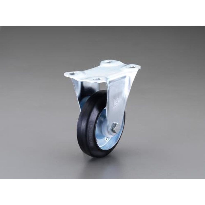 エスコ EA986PT-63 150mmキャスター(固定金具付) 1個（ご注文単位1個）【直送品】