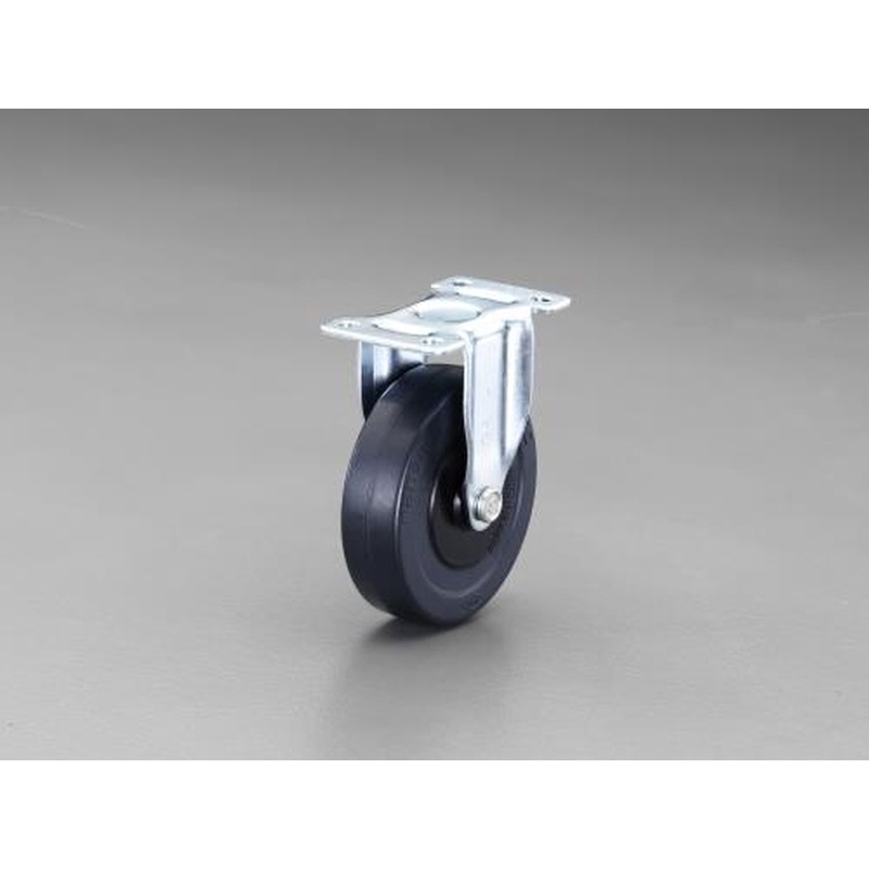 エスコ EA986PT-92 75mmキャスター(固定金具付) 1個（ご注文単位1個）【直送品】