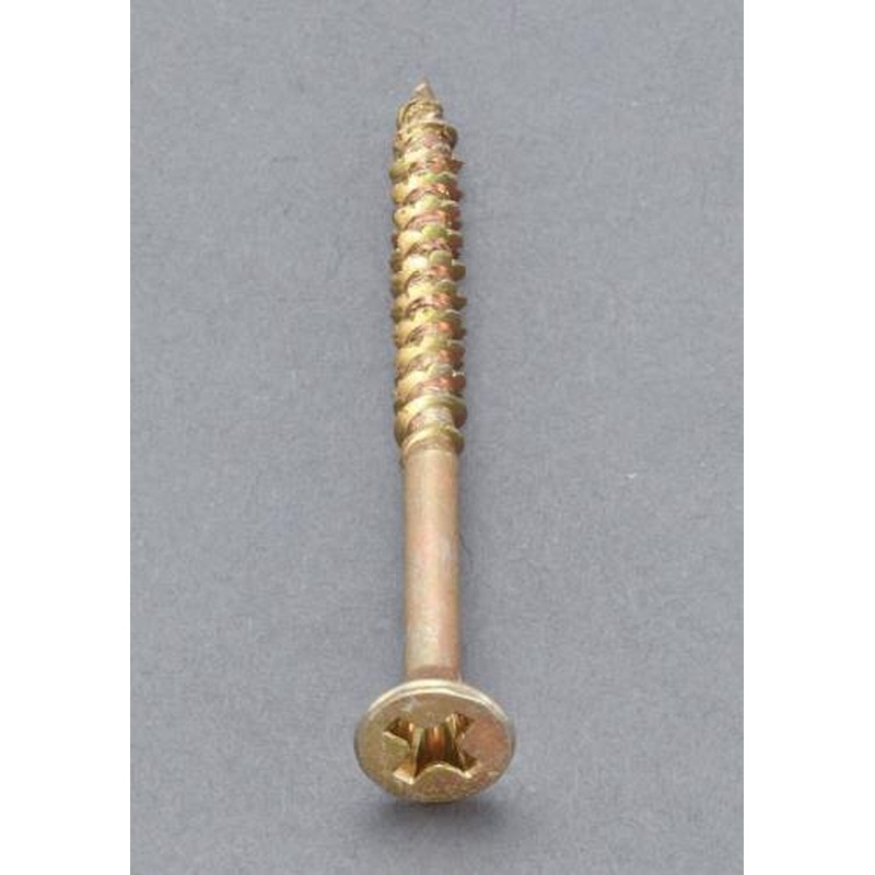 エスコ EA949FW-75 4.7x75mm木工用ビス(中細・90本) 1個（ご注文単位1個）【直送品】