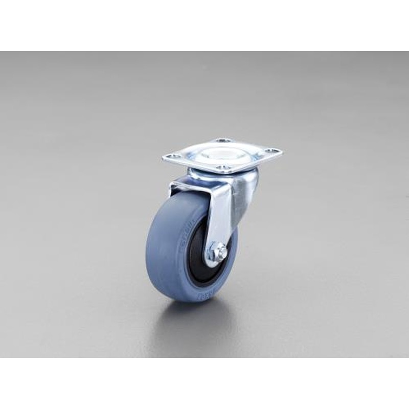 エスコ EA986PT-142 75mmキャスター(自在金具・微音タイプ) 1個（ご注文単位1個）【直送品】