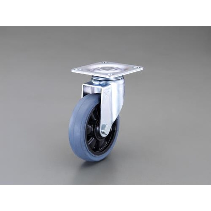 エスコ EA986PT-156 125mmキャスター(自在金具・微音タイプ) 1個（ご注文単位1個）【直送品】