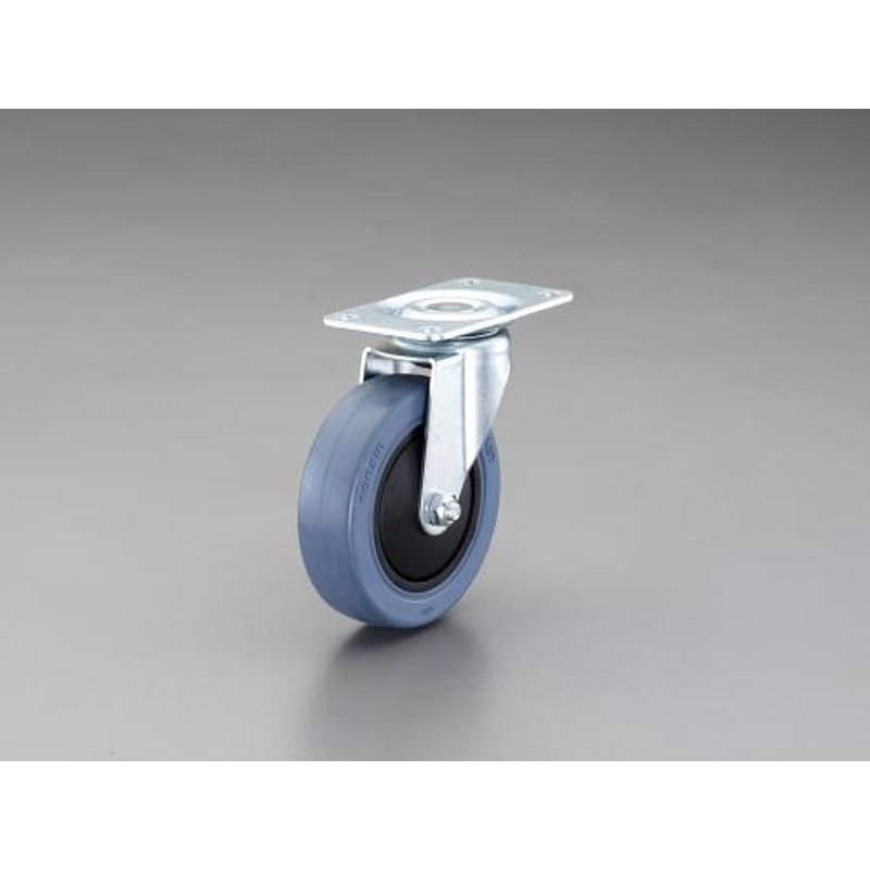 エスコ EA986PT-172 100mmキャスター(自在金具・微音タイプ) 1個（ご注文単位1個）【直送品】