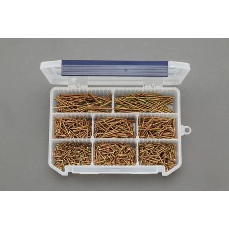 エスコ EA949FY 2.6mm木工用ビスセット(極細) 1個（ご注文単位1個）【直送品】