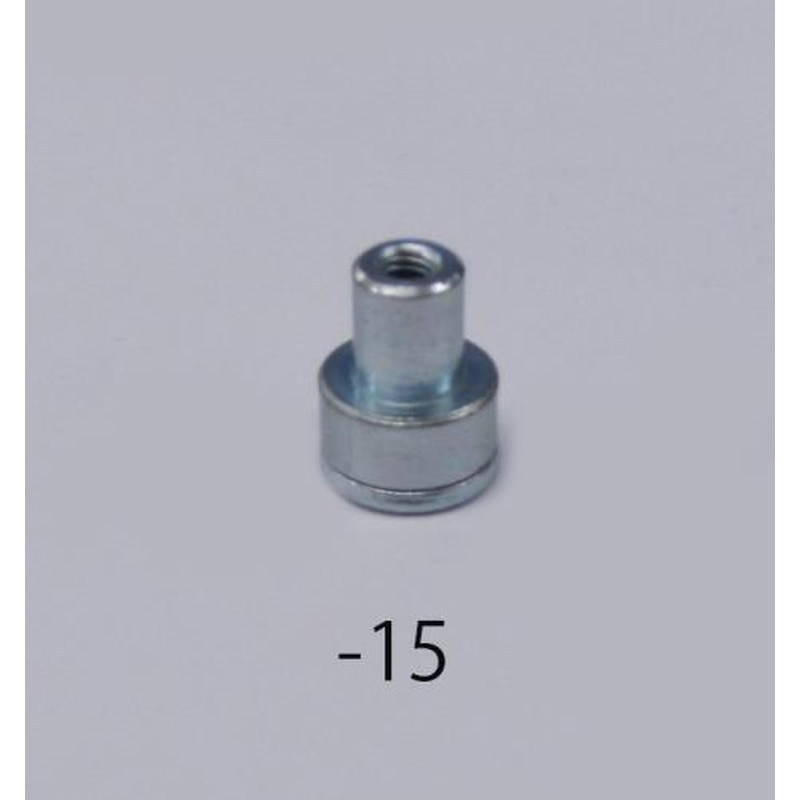 エスコ EA781EF-15 φ16x4.5mm/M4x0.7/60N強力マグネット 1個（ご注文単位1個）【直送品】