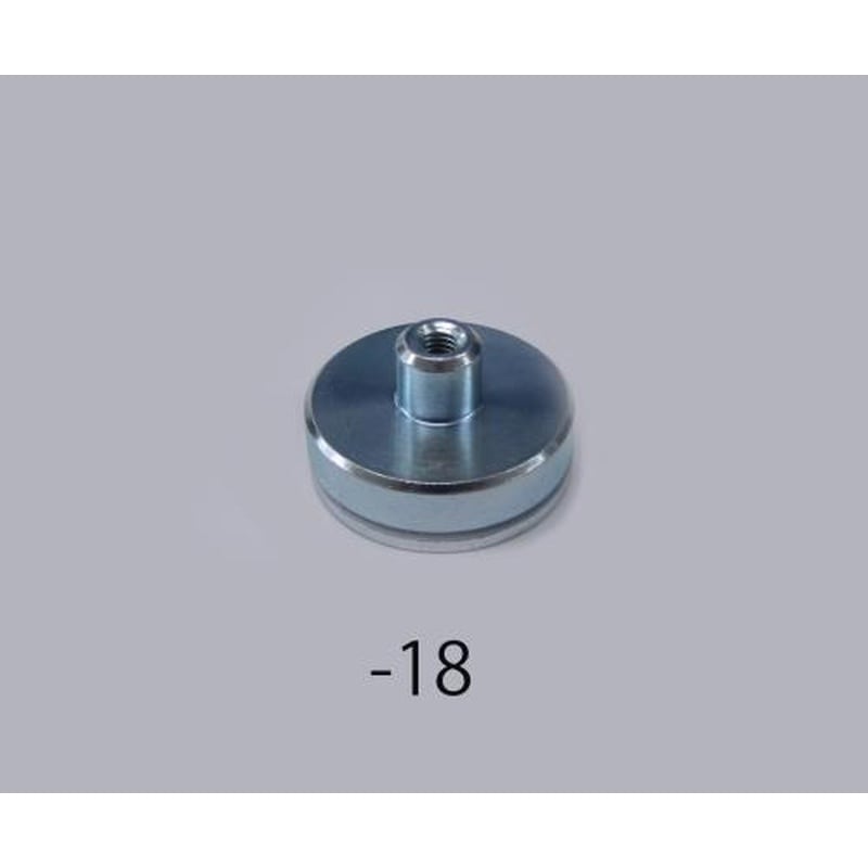 エスコ EA781EF-18 φ32x7.0mm/M5x0.8/220N強力マグネット 1個（ご注文単位1個）【直送品】