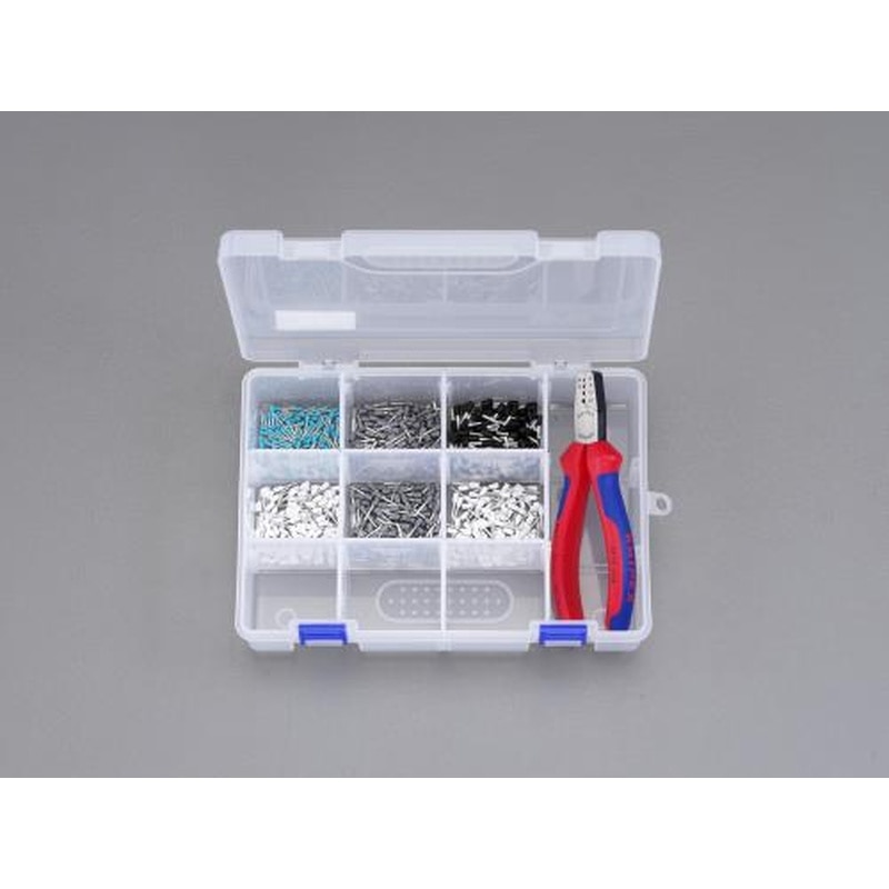 エスコ EA538WB 絶縁フェルール端子セット 1個（ご注文単位1個）【直送品】