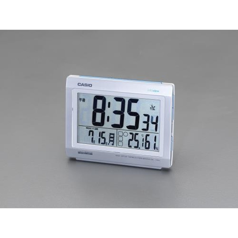 エスコ EA798CA-119 133x164x67mm［電波]置時計 1個（ご注文単位1個）【直送品】
