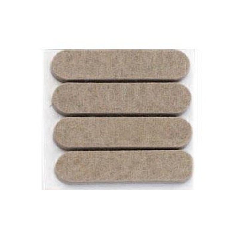 エスコ EA979AB-17 13x55x4mm硬質フェルト(粘着付/4個) 1個（ご注文単位1個）【直送品】