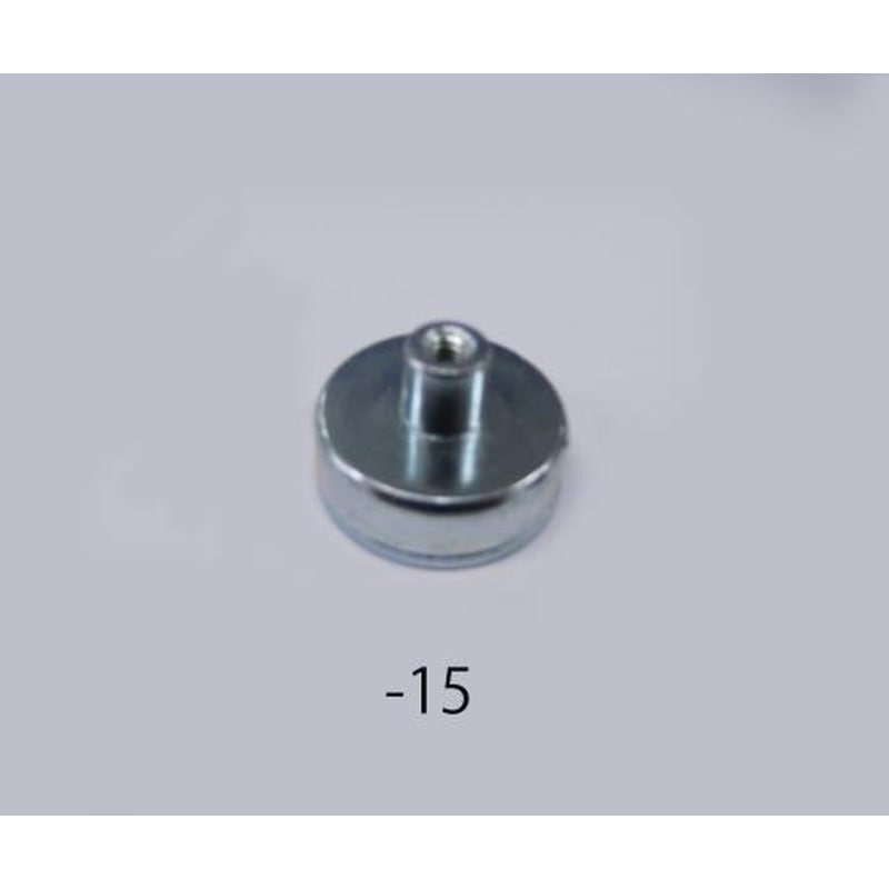 エスコ EA781EH-15 φ25x7.0mm/M4x0.7/40Nマグネット(10個) 1個（ご注文単位1個）【直送品】
