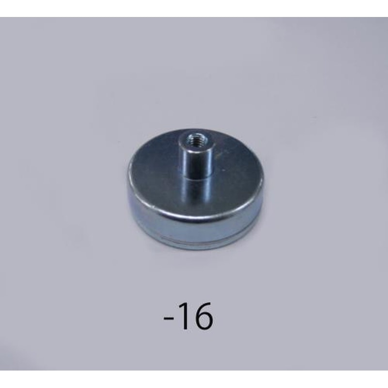 エスコ EA781EH-16 φ32x7.0mm/M4x0.7/80Nマグネット(5個) 1個（ご注文単位1個）【直送品】