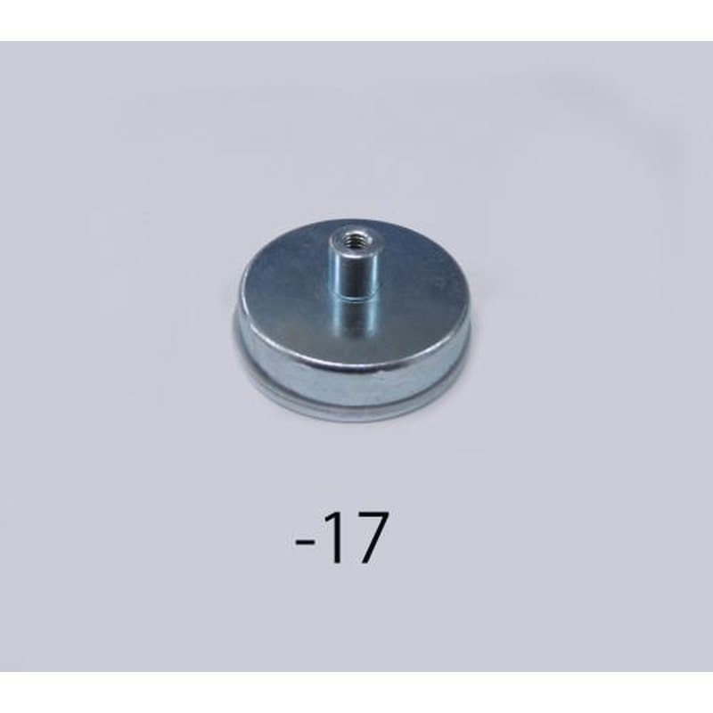 エスコ EA781EH-17 φ36x8.0mm/M4x0.7/100Nマグネット(5個) 1個（ご注文単位1個）【直送品】