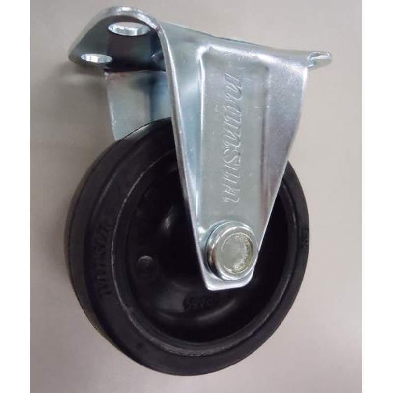 エスコ EA986PT-3 75mmキャスター(固定金具付) 1個（ご注文単位1個）【直送品】