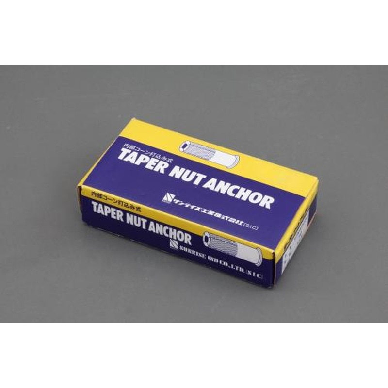 エスコ EA945BT-31 W3/8x40mm雌ねじアンカー(50本) 1個（ご注文単位1個）【直送品】