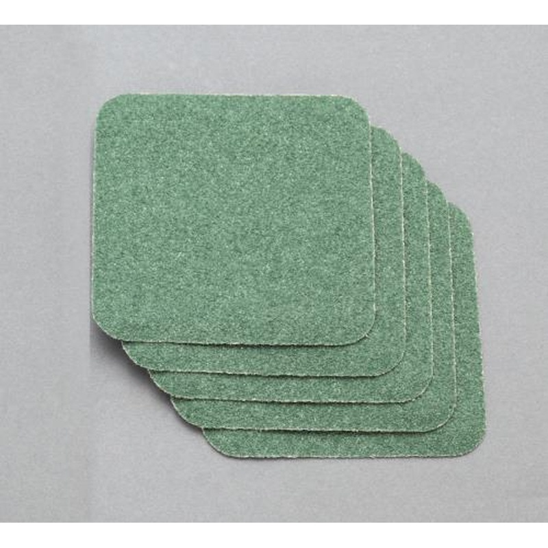 エスコ EA944DA-5 80x80mm滑り止めシート(屋外用・緑/5枚) 1個（ご注文単位1個）【直送品】