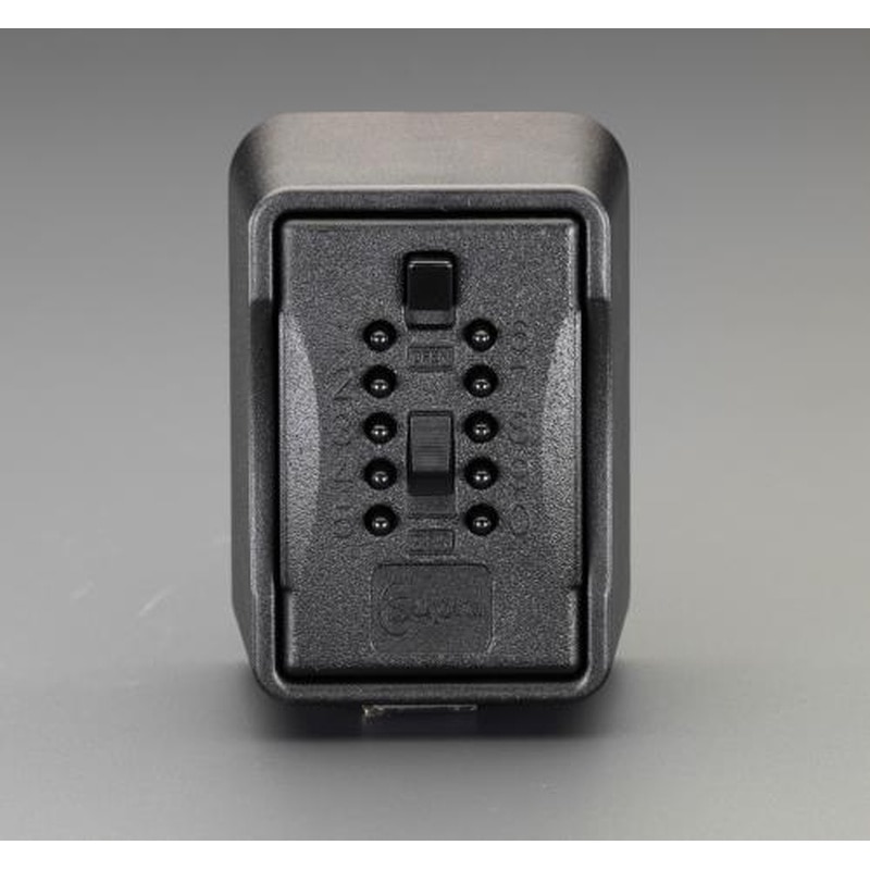 エスコ EA983ZA-35 95x70x131mmキーボックス(プッシュボタン式) 1個（ご注文単位1個）【直送品】