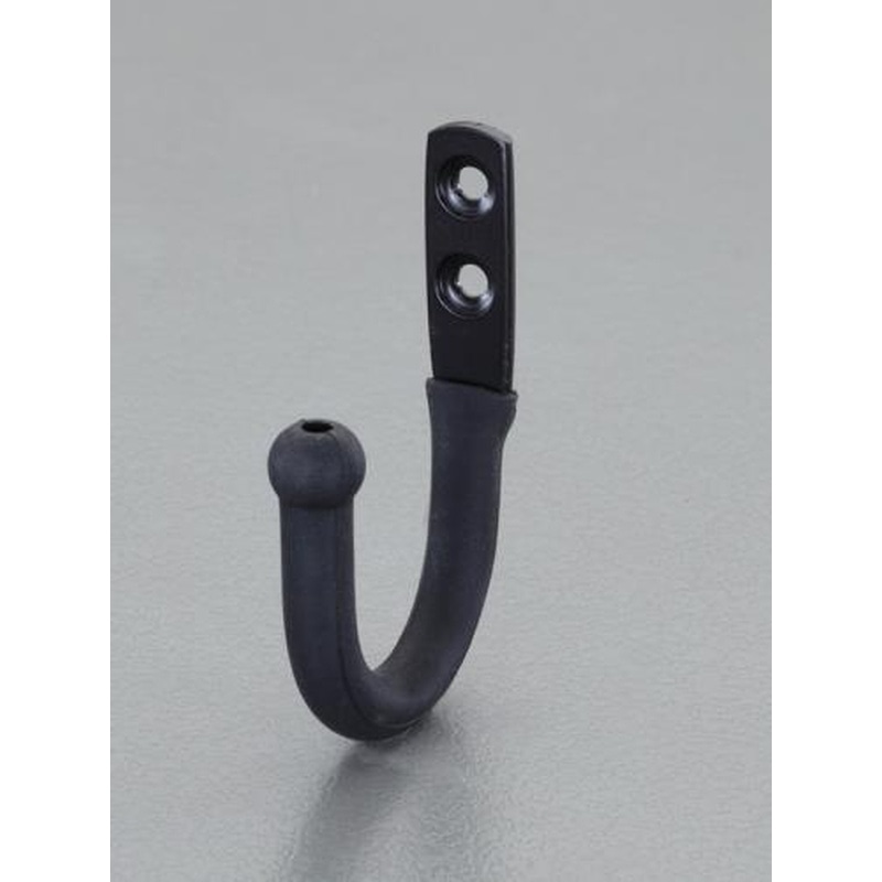 エスコ EA951DF-17 39x56mmフック(スチール製シリコンコート) 1個(ご注文単位1個)【直送品】