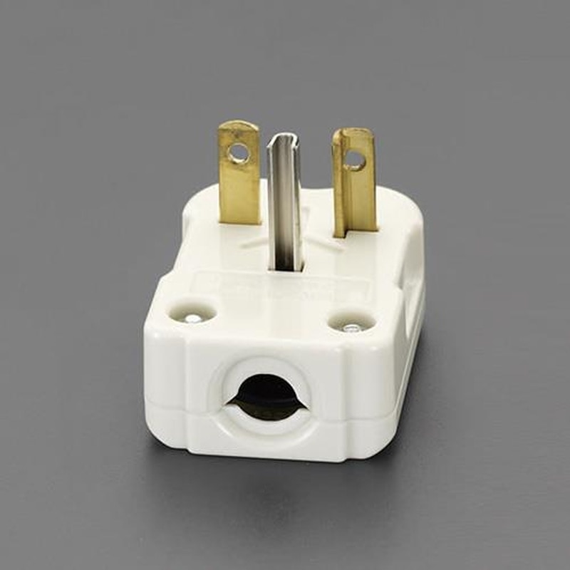 エスコ EA940CA-23 250V/20AL型プラグ 1個(ご注文単位1個)【直送品】