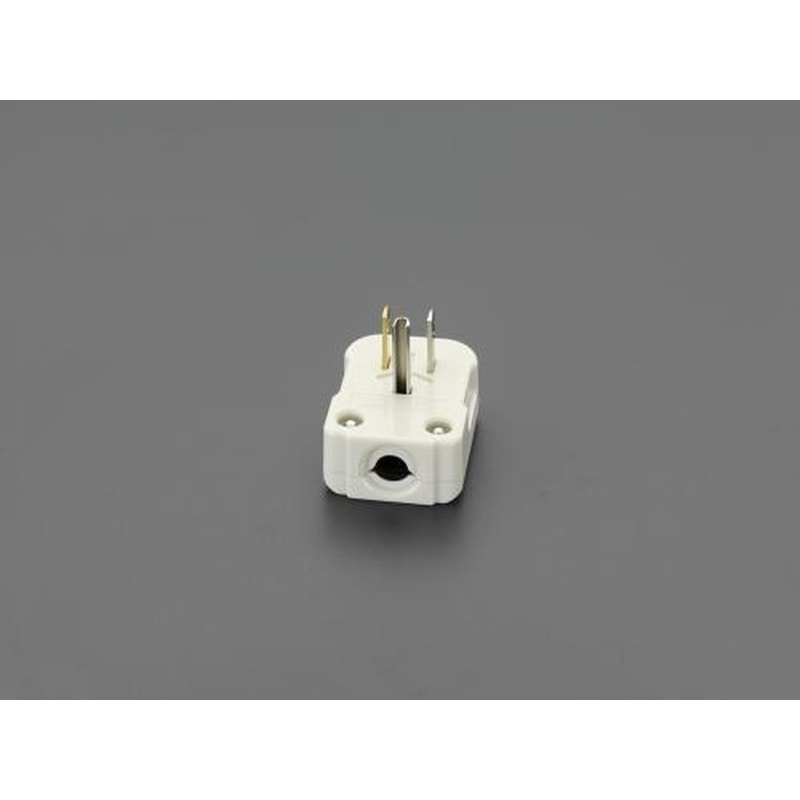 エスコ EA940CA-10 125V/15AL型プラグ(接地付) 1個(ご注文単位1個)【直送品】