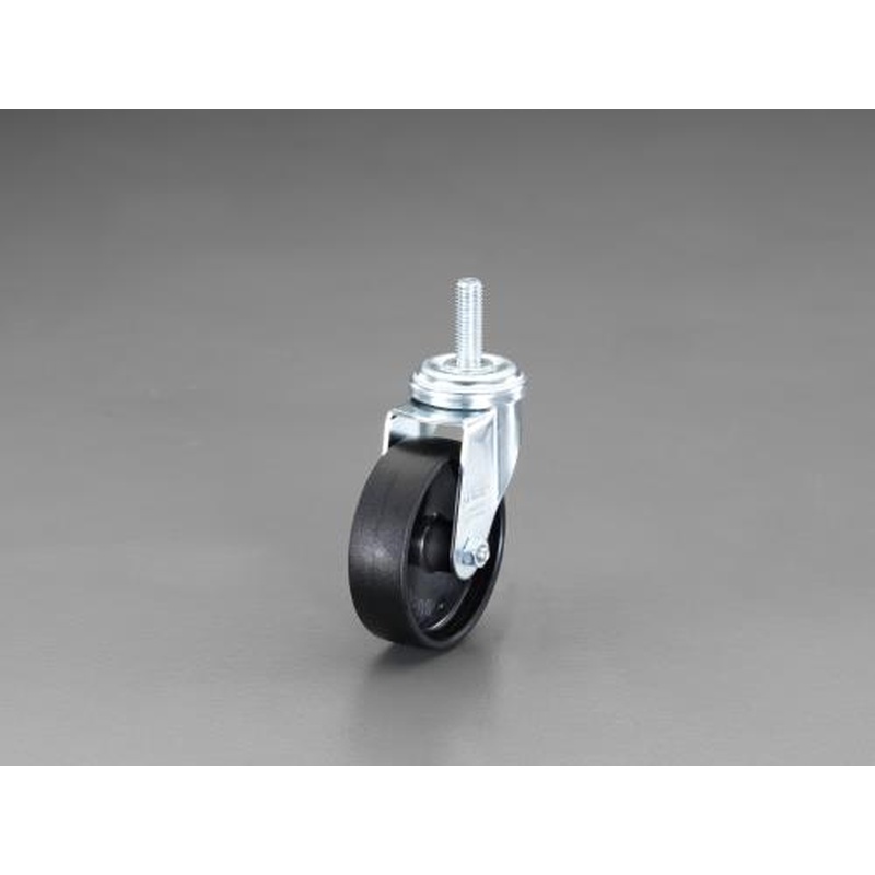 エスコ EA986HV-1 50mm/M10キャスター(自在金具・ねじ式) 1個（ご注文単位1個）【直送品】