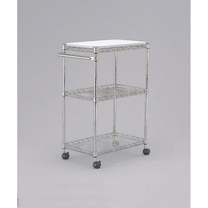 エスコ EA976AK-41 350x600x835mmメタルミニワゴン 1個(ご注文単位1個)【直送品】