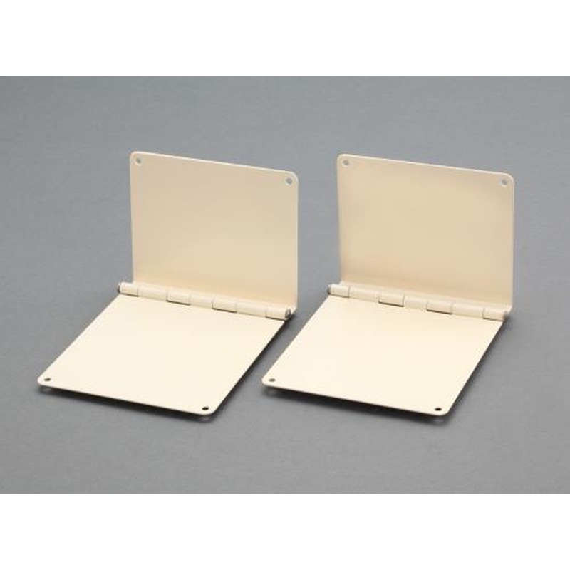 エスコ EA979D-116 100x80mm転倒防止粘着プレート(2枚) 1個(ご注文単位1個)【直送品】