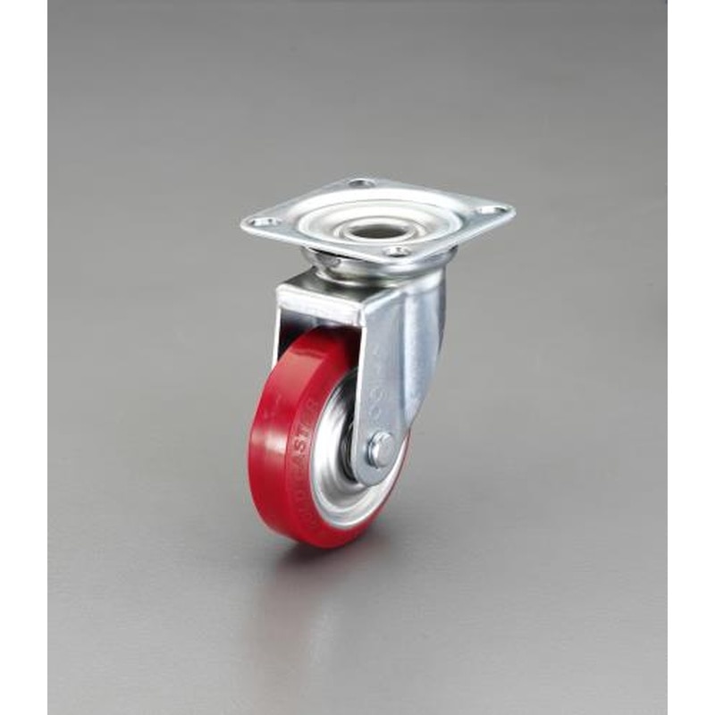 エスコ EA986PN-72 100mmキャスター(自在金具付) 1個（ご注文単位1個）【直送品】