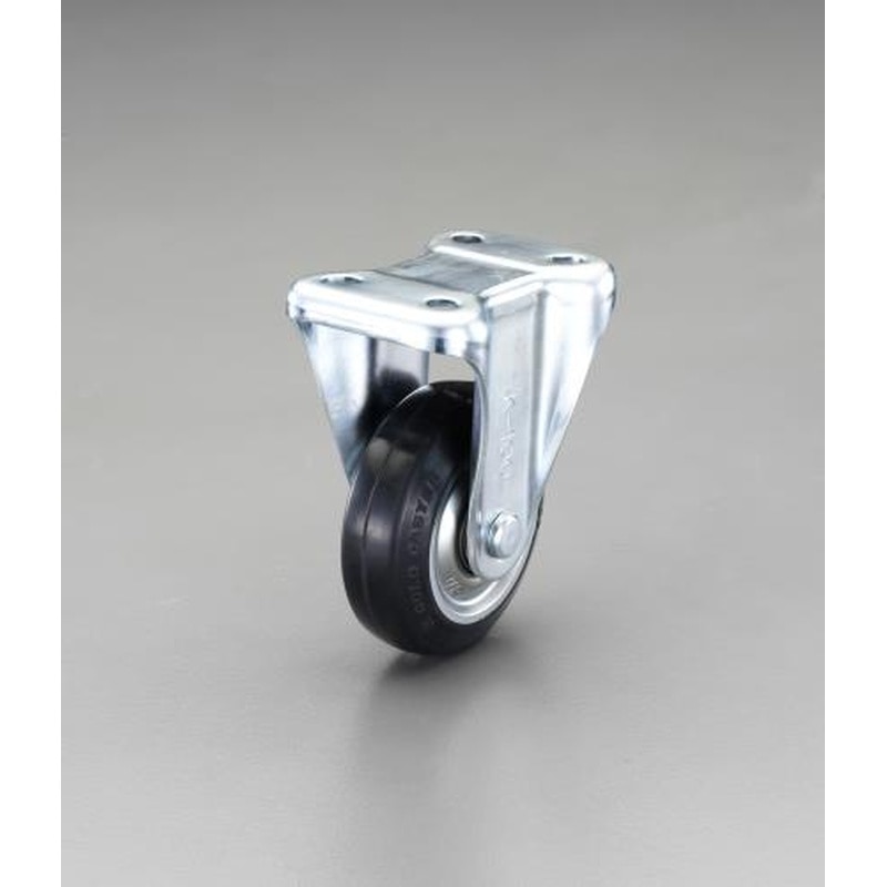 エスコ EA986PN-14 150mmキャスター(固定金具付) 1個（ご注文単位1個）【直送品】