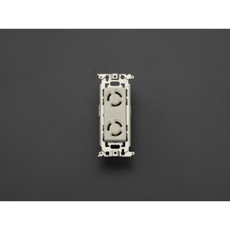 エスコ EA940CE-127 125V/15A埋込コンセント(引掛型) 1個（ご注文単位1個）【直送品】