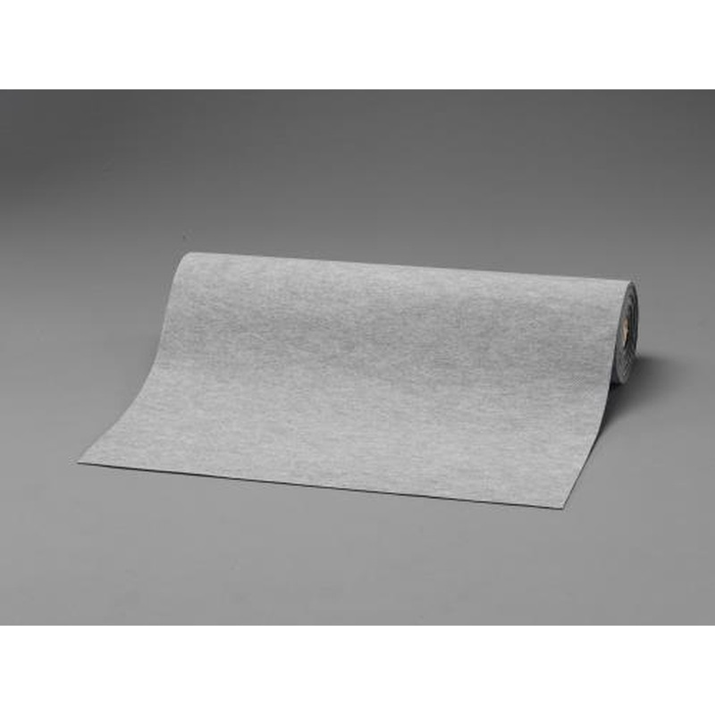 エスコ EA997RL-11 910mmx10mオイルクリーンマット(グレー) 1個（ご注文単位1個）【直送品】