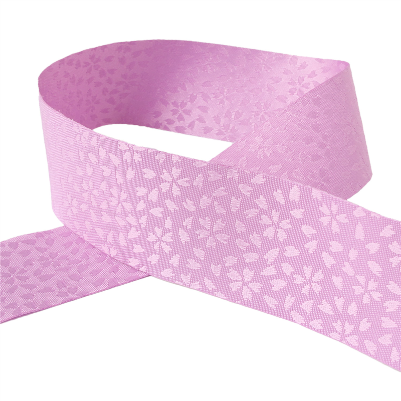 小西リボン 和柄ジャガードリボン 小桜 36mm巾×12m巻 イエロー KR7140-36-64 1巻(ご注文単位1巻)【直送品】